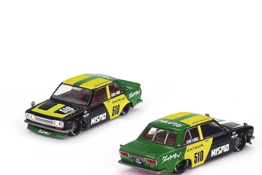 ２５　街道ハウス　ダットサン　ストリート　510 レーシング Amazon.co.jp: MINI GT 街道はうすダットサン・ストリート 510